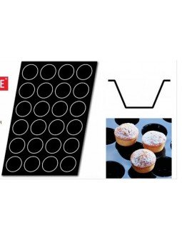 Flexipan Muffins 24 Cavidades 40X60Cm