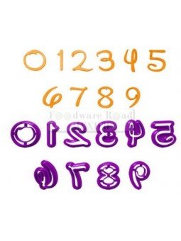 Cortadores Galletas Números Disney 10PZ