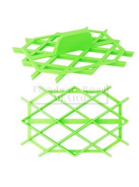 CORTADOR MARCADOR FONDANT ROMBOS 12X8.5CM