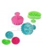 CORTADOR GALLETA EYECTOR PRETZEL FLOR 3PZ