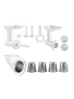 Juego de Molino para Carne y Ralladores de Frutas y Verduras Aditamentos para KitchenAid