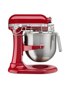 Batidora KitchenAid Comercial 8 Qts Con Protector de Tazón de Acero Inoxidable Rojo Imperio