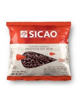 Chispas Sabor Chocolate Leche Sicao