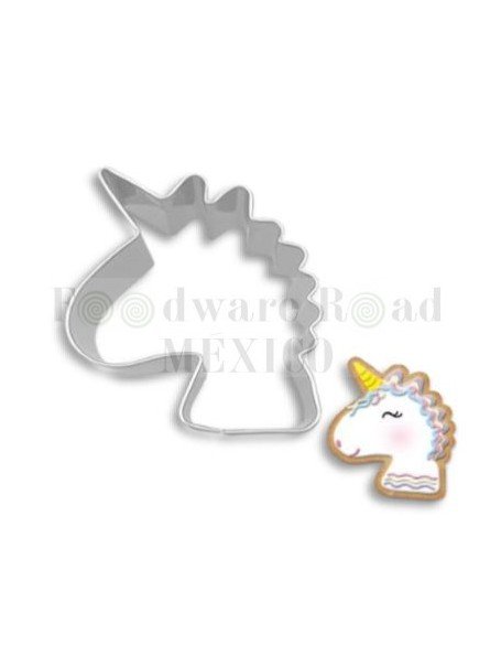Cortador Galleta Carita Unicornio 6.5x5cm