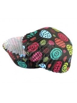 Capacillo Standard Negro Botones Color 100Pz