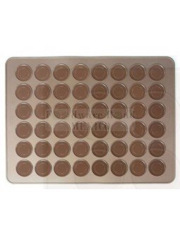 Tapete de Silicón Para Macarrones Ø 3.5cm 39x28 CM