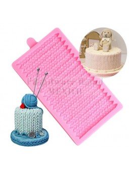 Molde Para Fondant Tejido Ganchillo Crochet
