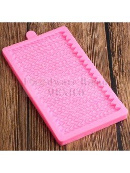 Molde Para Fondant Tejido Ganchillo Crochet
