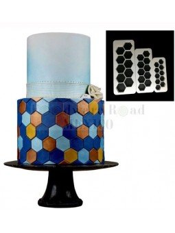 Marcador Fondant Panal Juego de 3 Pzs