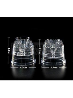 Duya Sultan de Plástico Juego de 2 Piezas