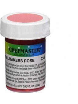 Colorante En Gel Rosa Pastel Para Alimentos 1 Oz. (28.35G) Chefmaster