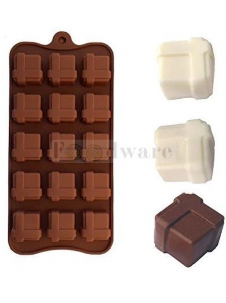 Molde De Silicón Para Chocolate Cajas de Regalo