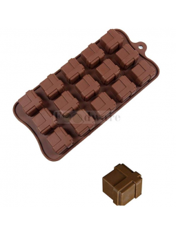 Molde De Silicón Para Chocolate Cajas de Regalo