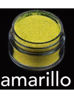 Diamantina Amarillo Fluorescente 7 Grms Grado Alimenticio
