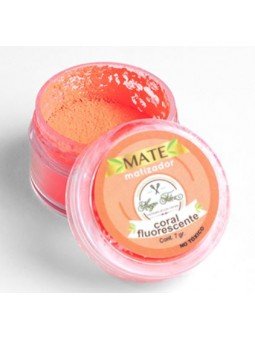 Matizador Mate Neón Coral 8 Grms Grado Alimenticio