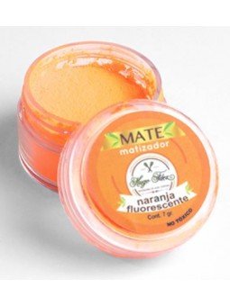 Matizador Mate Neón Naranja 8 Grms Grado Alimenticio