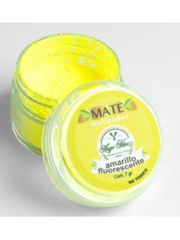 Matizador Mate Neón Amarillo 8 Grms Grado Alimenticio