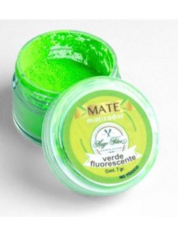 Matizador Mate Neón Verde 8 Grms Grado Alimenticio