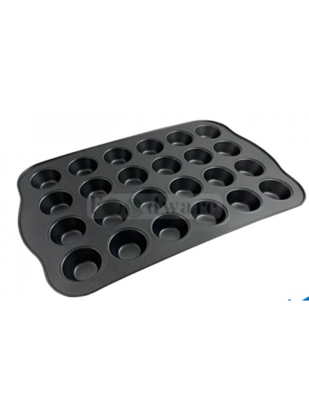 Molde Para Muffin Mediano Antiadherente 24 Cavidades