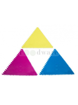 Peines Decoradores de Pastel Juego de 3 Piezas