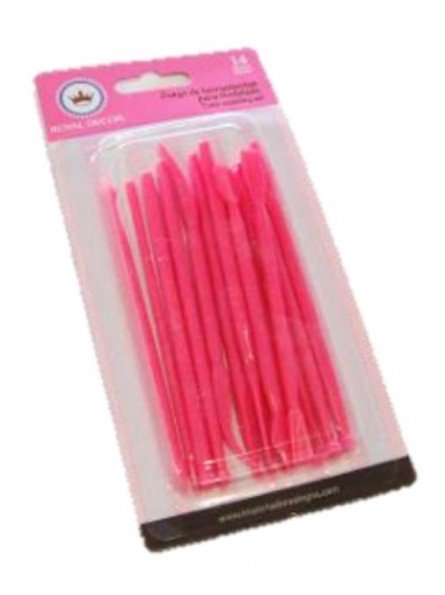 Acocadores Herramientas Para Fondant Modelado 14 Pzs Flexibles
