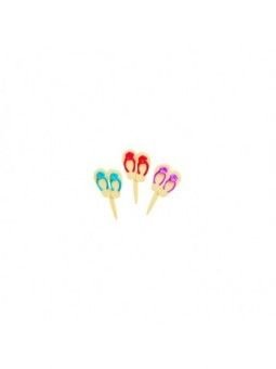 Palillo Decorativo Sandalias De Verano