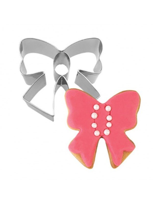 Cortador De Galleta Moño 6x6cm