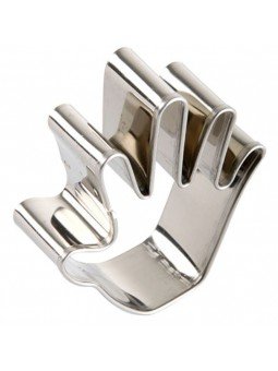 Cortador Galleta Mano 7x7cm