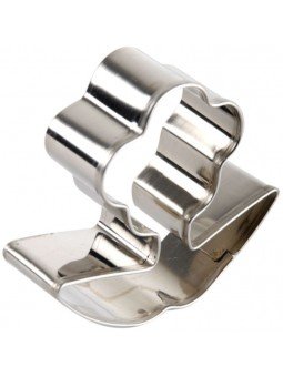 Cortador Galleta Flor Con Pétalos 7x7.5cm Ainox.