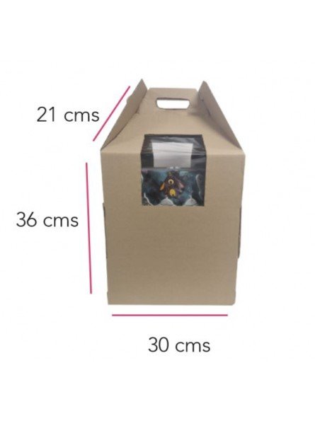 Caja de Cartón Para Transportar Pastel