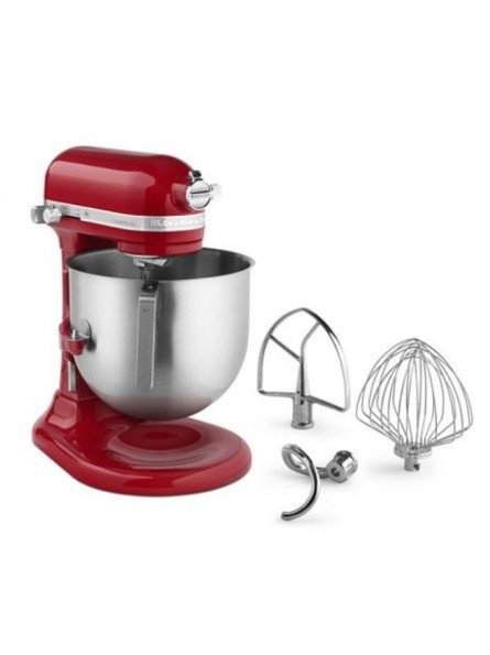 Batidora Kitchenaid Comercial, 8Qts./ 7.6Lt, 1.3 Hp Rojo