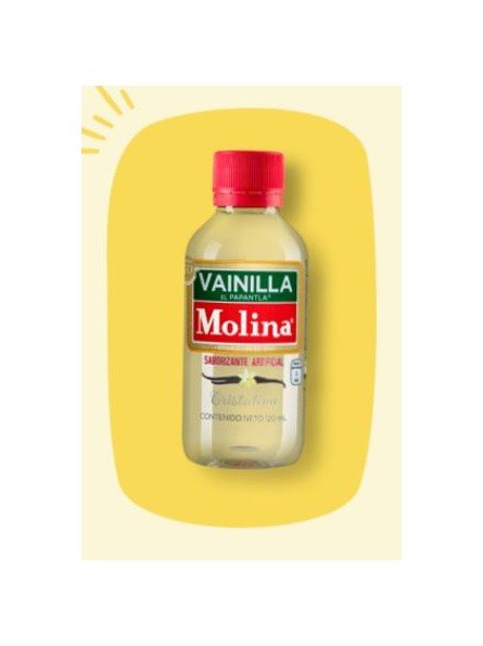 Saborizante Vainilla Artificial Transparente Molina 120 ml