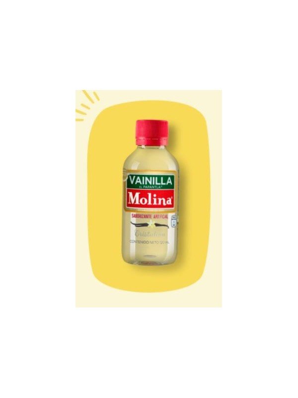 Saborizante Vainilla Artificial Transparente Molina 120 ml