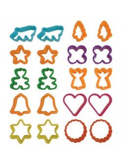 Cortadores Galleta En Caja De Regalo 20 Pz