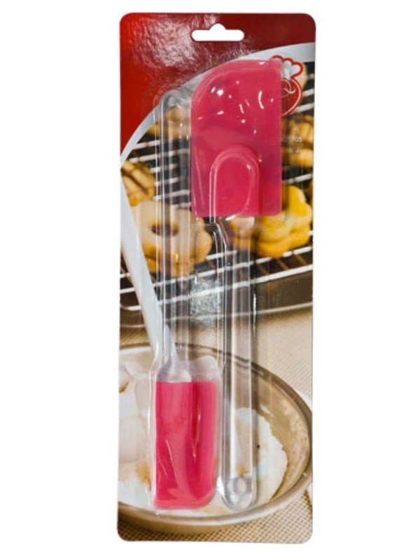 Espátulas Miserables De Silicón Tipo Espada 2 Pzs 25cm