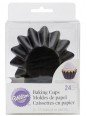 Capacillo Negro Con Ondas 24 pzs Tamaño Standard