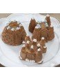 Molde Mini Castillos Silverwood Bundt Nordic Ware 6 Cavidades