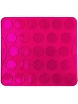 Tapete De Silicón Para Macarrones 29x26cm Círculos de Ø4cm y Ø2.5cm