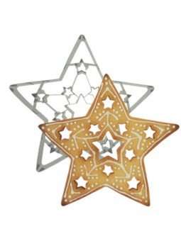 Cortador De Galleta Acero Inox. Estrella Gigante