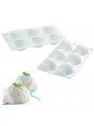 Molde De Silicón Blanco Igloo 6 Cavidades