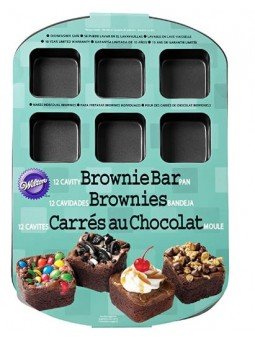 Molde Para Brownies Wilton 12 Cavidades