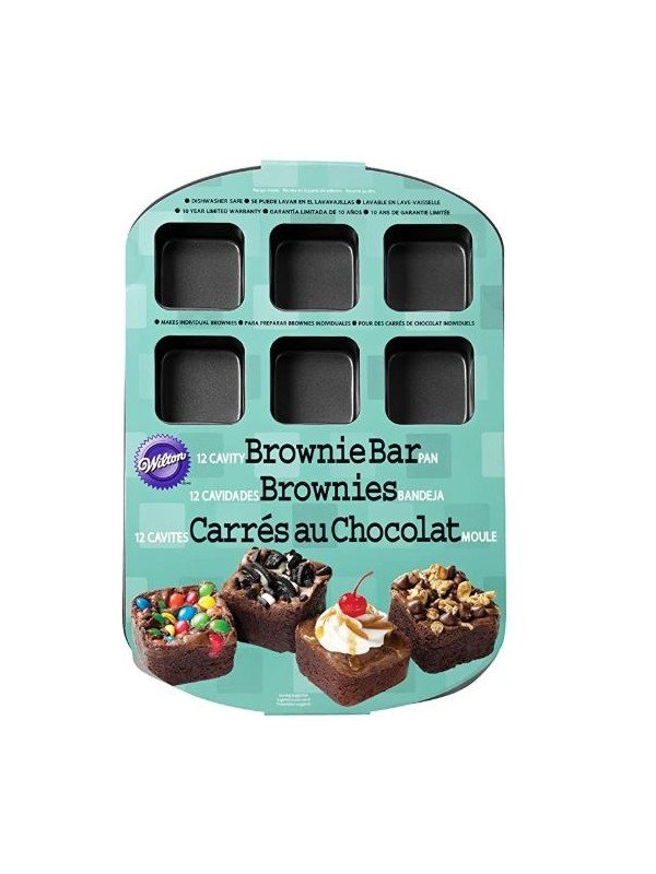 Molde Para Brownies Wilton 12 Cavidades