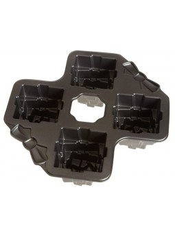 Molde Para Pastelitos Regalos Wilton Aluminio Fundido 4 Cavidades