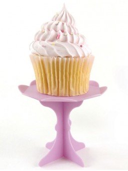 Juego Bases Para Pastelitos Rosa 4 Pz