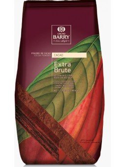 Cocoa En Polvo Extrabrute Cacao Barry 100% 1Kg 22/24%