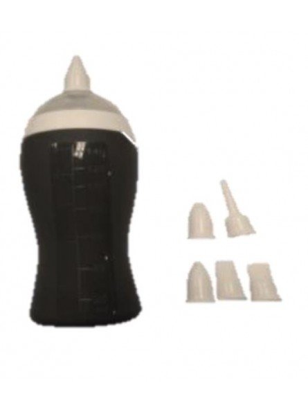 Botella Dosificadora Flexible Para Decorar Galletas y Postres Con 6 Duyas