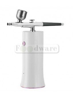 Compresor Con Aerografo Inalámbrico Para Pastelería