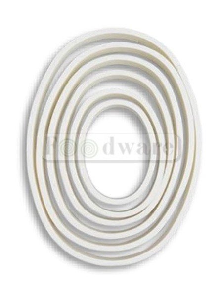 Cortador Fondant Galletas Óvalos 6 Pzs