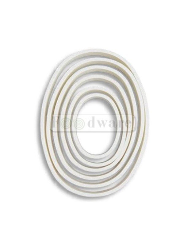 Cortador Fondant Galletas Óvalos 6 Pzs