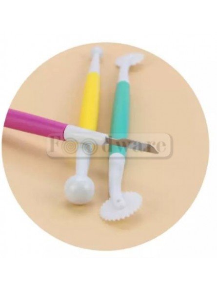 Herramientas Para Principiantes Fondant o Gumpaste 3 pzs
